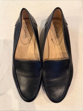 LifeStride Margot Women’s Black Slip-On Loafers Size 10W